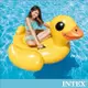 【INTEX】黃色小鴨水上坐騎浮排147x147x81cm 適用3歲以上 15130350(57556)