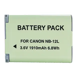 NB-12L相機電池適用於佳能G1X MARK II N100 MINI X NB12L電池