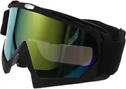EXHUMKY Motorcycle Glasses for Windproof Sun Protection Ergonomic Design for Cycling Motorcycling Skiing Outdoor Activities Lightweight Riding Eyewear