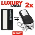 2x Garage Door Compatible Remote For Firmamatic Firmadoor B&D 059409 1A5477-1