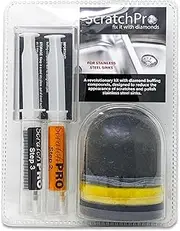 Scratch Pro Kit for Removing Scratches and Polishing Stainless Steel Sinks
