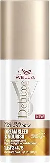 Wella Deluxe Oil Infused Lotion Spray – Fights 5 Signs of Damage, Infused with Coconut & Tea Tree Oil – 150ml
