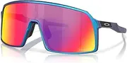 [Oakley] Men's Oo9406 Sutro Sunglasses, Matte Cyan/Blue Colorshift/Prizm Road, 37 mm