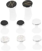 MERRYHAPY 8 Piece Decorative Nail Polish Toe Separators Comfortable Silicone Toe Spacers for Pedicure Women's Toe Spacers for Nail Art