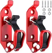 2 Pcs Shovel Mount for Roof Rack, Metal Rubber Clamp Wall Mounting Kit, Car Accessories for Roof Rack Truck Boats Military Equipment and Tools, Shovel Holder Clamp Wall Mount Kit Wall