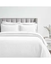 Superior Calvert Medium Weight Geometric Matelasse Bedspread Set