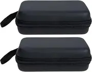 2Pcs Electronics Organizer Bag Portable Zippered Cable and Earphone Carrying Case Multipurpose Storage for Travel and Accessories