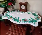 30" x 16'' white Marble coffee Center console Table Top Inlay green malachite