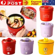 Mini Electric Hot Pot Portable Rapid Instant Noodles Pan Non-stick Liner Cooker