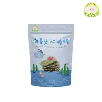 在飛比找PChome24h購物優惠-【Naturmi 幸福米寶】海苔夾心脆脆-紫米原味 30g/