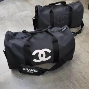 (現貨）專櫃最新滿額贈品 CHANEL 大容量 防水防震 健身包/ 旅行袋/手提包/購物包/登機包～多用途超值款