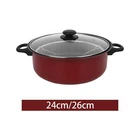 Nonstick Deep Fryer Pot Deep Frying Pan with Cover French Fries Cooker Saute Pan