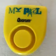 QUORUM MyPAAL TEEN's Security Attack Alarm with Clip ~ Loud Noise ~ New in Box