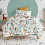 Jack & Ava Comforter Set (Wild Jungle) - Double