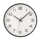 MUJI Analog Wall Quarts Clock Round Large Black Φ264 x D45mm F/S Japan