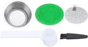 Reusable Coffee Capsule with Filter Multifunctional Precise Filtration Stainless Steel Refillable Coffee Capsule Pod for Coffee Machines