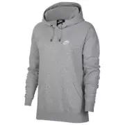AUTHENTIC NIKE ESSENTIAL EMBROIDERED LOGO PULLOVER FLEECE HOODIE BV4124-063