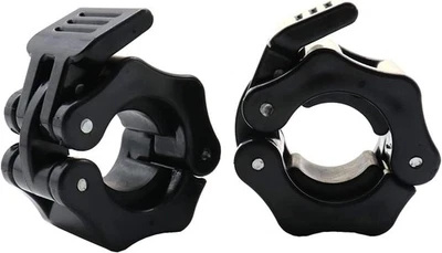 1 Inch Barbell Clamps Quick Release Pair Of Locking 1'' Diameter Standard Bar We
