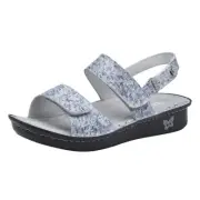 Alegria Women's Verona Leather Slingback Sandal - Sassy Blues NEW