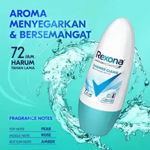 蕊娜 REXONA ROLL ON DEODORANT 製汗劑 體香劑 止汗劑 體香膏 PEWANGI KETEK