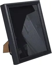 TOGEVAL Burial Flag Holder Flag Case for Veterans Black Glass Front Wall Mount Standing Display Transparent Design for Honoring Achievements