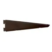 KNAPE & VOGT CO 182 BLK 7 Shelf Bracket, Black