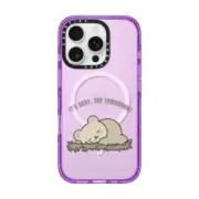 iPhone 16 Pro Impact Case MagSafe Compatible sleepy bear