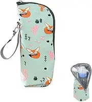 Insulated Baby Bottle Cooler Bag with Insulated Layer, Thermal Bottle Holder, Insulated Flask, Bottle Holder, Bottle Holder, Bottle Bag, Bottle Bag, Keep Temperature up to 4, Colour:, Fashion