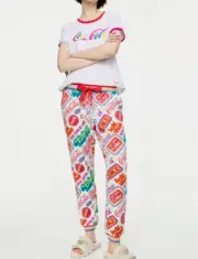 NEW PETER ALEXANDER COCA COLA COKE PJ SET TOP & PANTS PJ SET MEDIUM M RRP$149.90