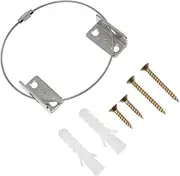 HONITANO 6 Sets Furniture Falling Connector Safety Protector Kit for Proofing Wardrobe Dresser and Cabinet Durable and Material Easy Installation