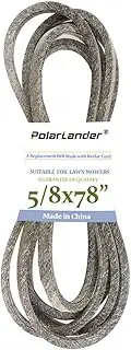 Lawn Mower Deck Belt 5/8" x 78" – Compatible for Dixon Toro Scag MTD Murray, Fits 6111 108-2715 48278 136176 300600 B75 71460123 V-Belt
