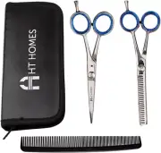 Professional Hair Cutting Scissors Set Barber Thinning Scissors & Thinning Shear