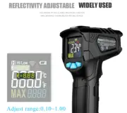 Non Contact Infrared Thermometer Temperature Meter IR Gun -50 to 380 °C Mestek