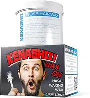 Nose Waxing Wax from Kenashii, 100g / 3.5 oz of Hypoallergenic Wax for Nasal Hair Removal, Specially Formulated to Never Get Brittle or Snap Off in Your Nose, Wipes and Applicators Sold Separately