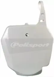 Polisport Number Plate White | 8670600002