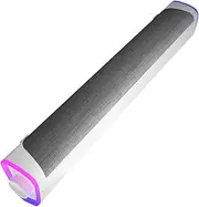 Wired Sound Speaker Pc Speakers Dual Horns Design Compact Sound Bar for Computer White