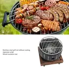 HG (Tool L)Japanese Style Grill Mini Portable Japanese BBQ Grill Round Food