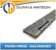 64mm Piano Hinge Galvanised 2400mm Long Trailer Dunn & Watson