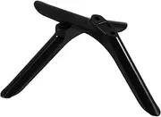 NOLITOY Base Bracket Narrow Modern Base Stand Legs Television Stands Feet Televisions Base Tabletop Foot Stand Table Pedestal Foot Bedroom Place White Pp Black