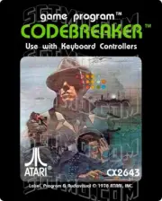 Atari 2600 Replacement Label - Codebreaker