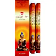 Meditation Garden Incense Sticks - HEM - Box Of 6- Jumbo XL Incense