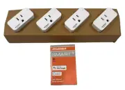 Sylvania Smart+ Wifi Plug White works with Alexa & Google - 4 Pack
