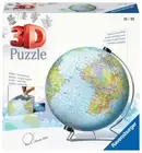 World Globe with Stand 550 Piece 3D Jigsaw Puzzle Ravensburger New
