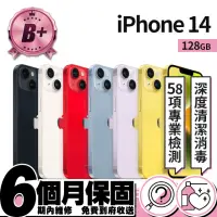 在飛比找momo購物網優惠-【Apple】B+ 級福利品 iPhone 14 128G(