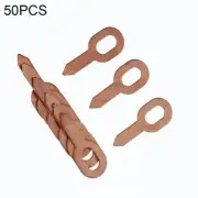 50Pcs Puller Dent Removal Washer Tool Oval Dent Puller Car Body Rings for Cars