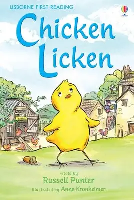 ＊小貝比的家＊CHICKEN LICKEN /平裝書+CD/7~12歲