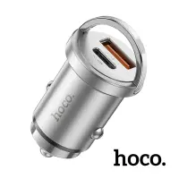 在飛比找momo購物網優惠-【HOCO】NZ10 拉環PD45W+QC3.0車用充電器(
