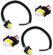 Extension Wire Pigtail Female Ceramic S H11 Two Harness Head Light Low Beam Lamp (for: Volvo)