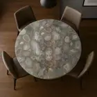 Smoky Quartz Table | Natural Agate Stone Table | Semi-Precious Gemstone Decor