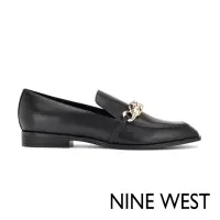 在飛比找momo購物網優惠-【NINE WEST】ONXE 方頭樂福鞋-黑色